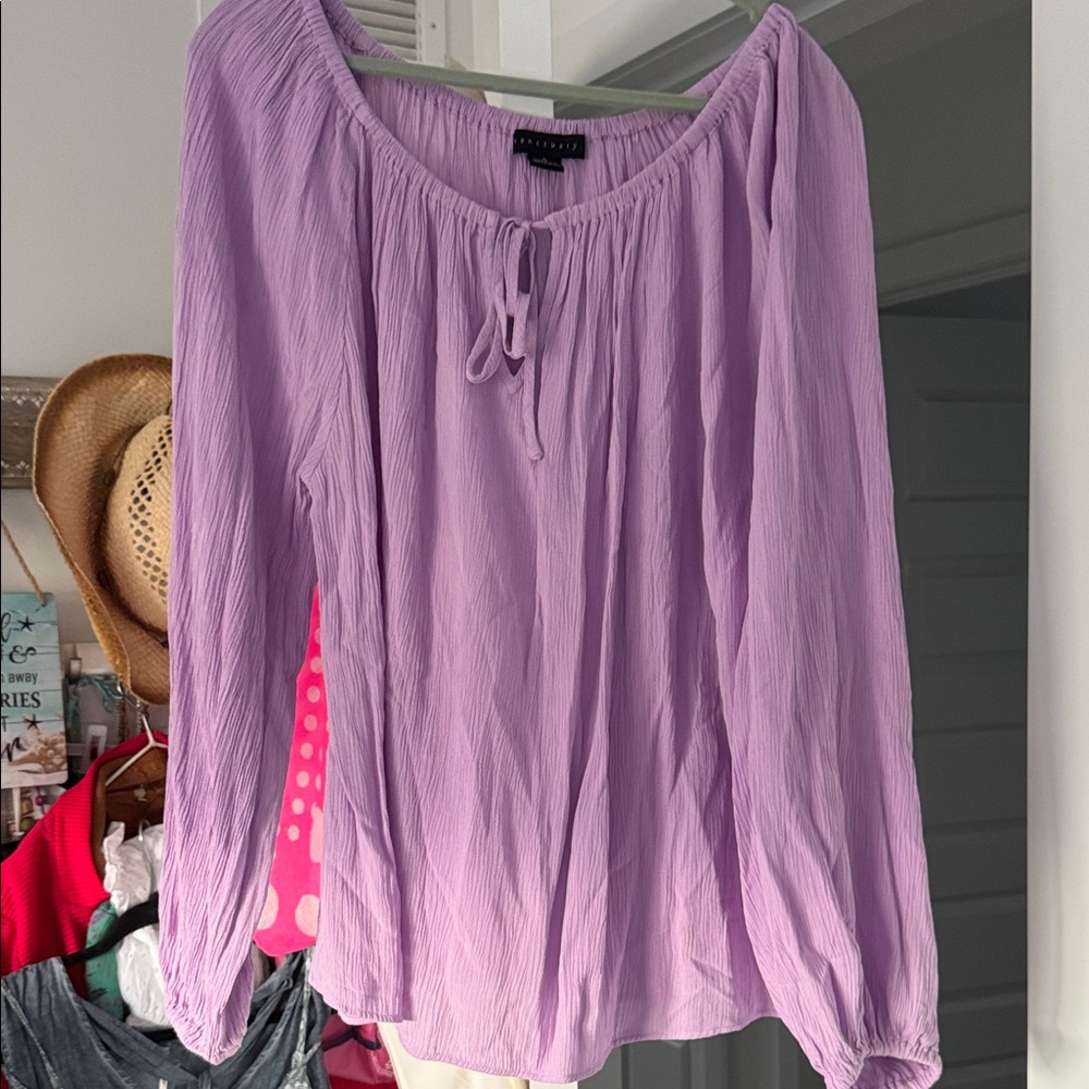 Sanctuary Lilac Blouse
